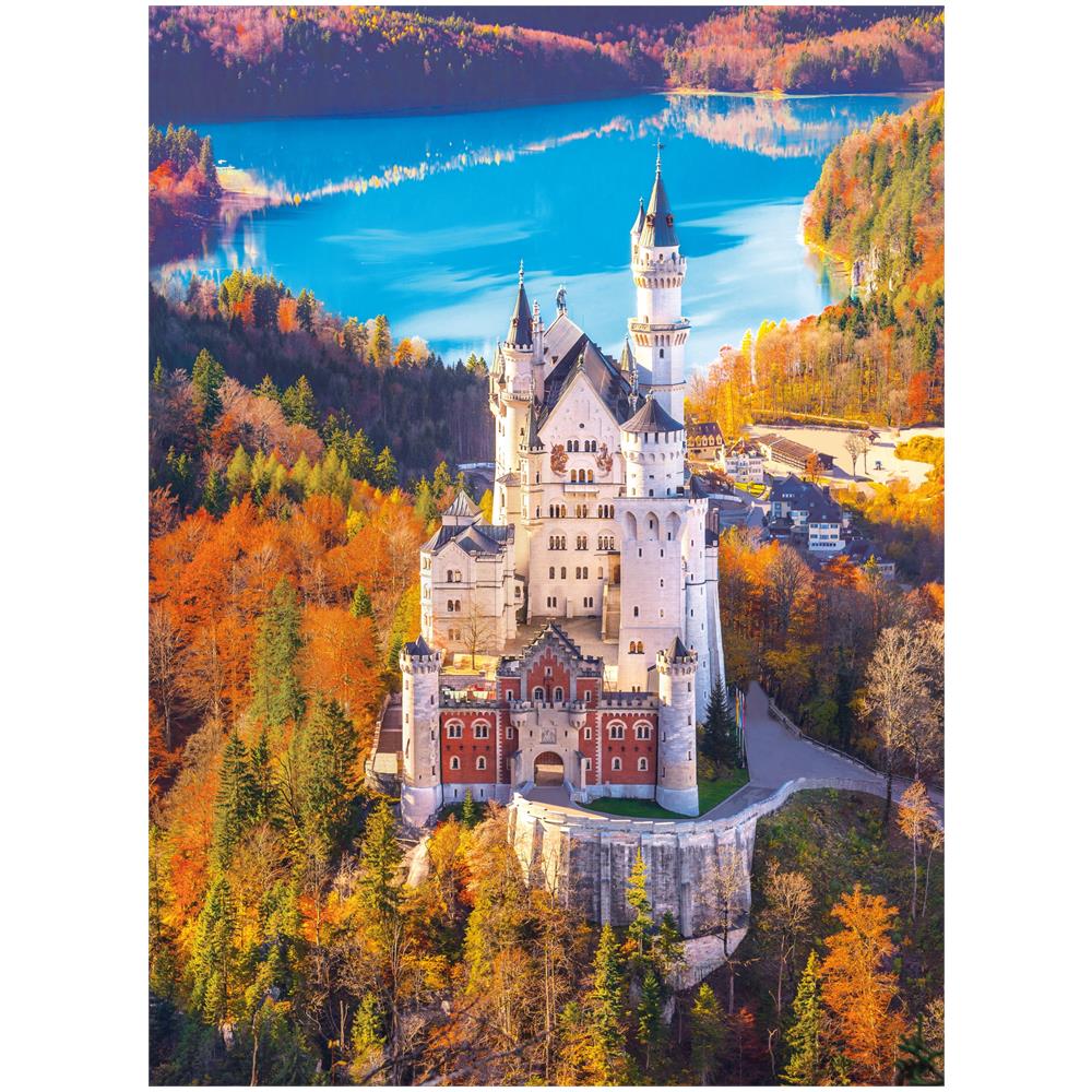 CLM39382 Puzzle da 1000 Pezzi - Neuschwanstein - Foto 2