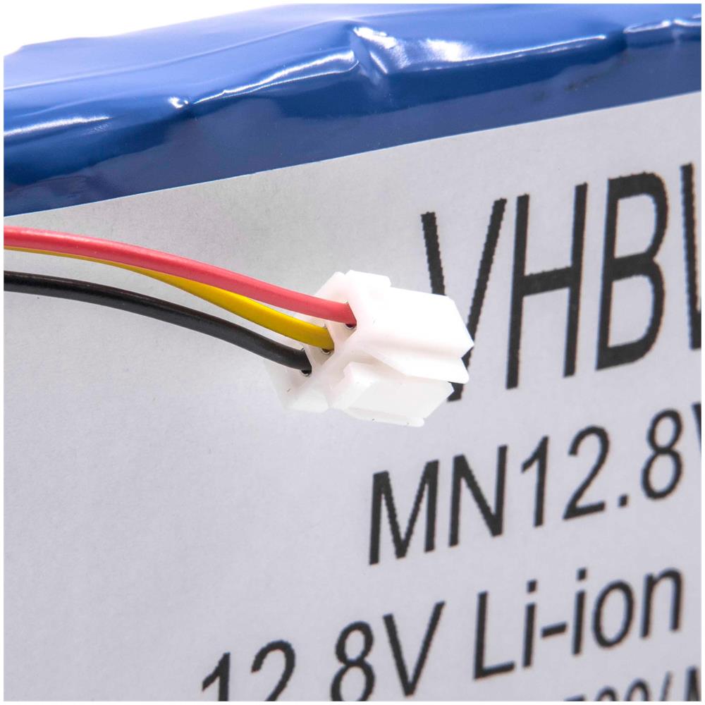 robot lavapavimenti Moneual RB-Mle-01 vhbw Li-Ion batteria 2800mAh 12.8V per robot aspirapolvere 