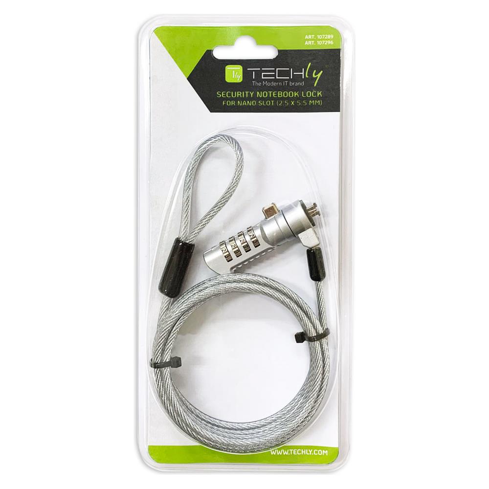 Lucchetto Di Sicurezza Per Notebook A Combinazione Per Hp Nano - Foto 2