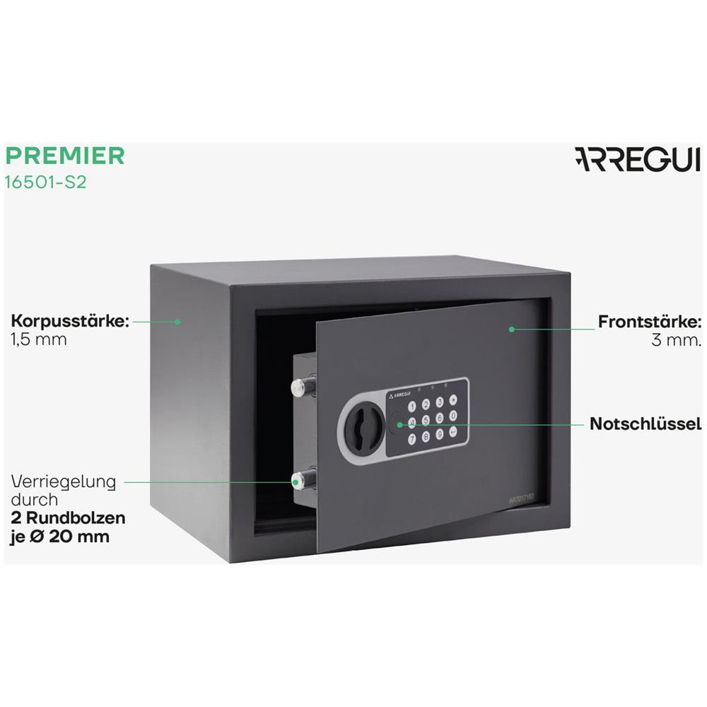 Combinazione Elettronica Di Sicurezza Da Tavolo Premier - 16501-s2 - 250x350x250mm - Foto 14