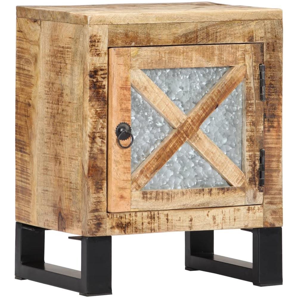 Comodino 40x30x50 Cm In Legno Massello Di Mango - Foto 14