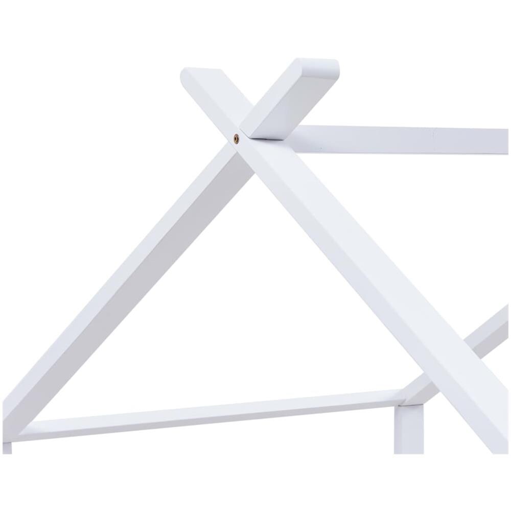 Giroletto Per Bambini Bianco In Massello Di Pino 80x160 Cm - Foto 7