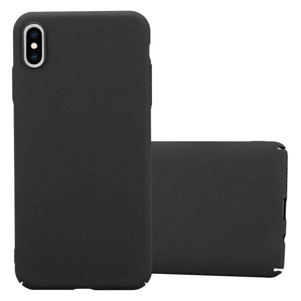 Custodia Compatibile Con Apple Iphone Xs Max In Frosty Nero - Hard Case Coperchio Protettivo In Frosted Look Contro I Graffi E Gli Urti - Foto 1