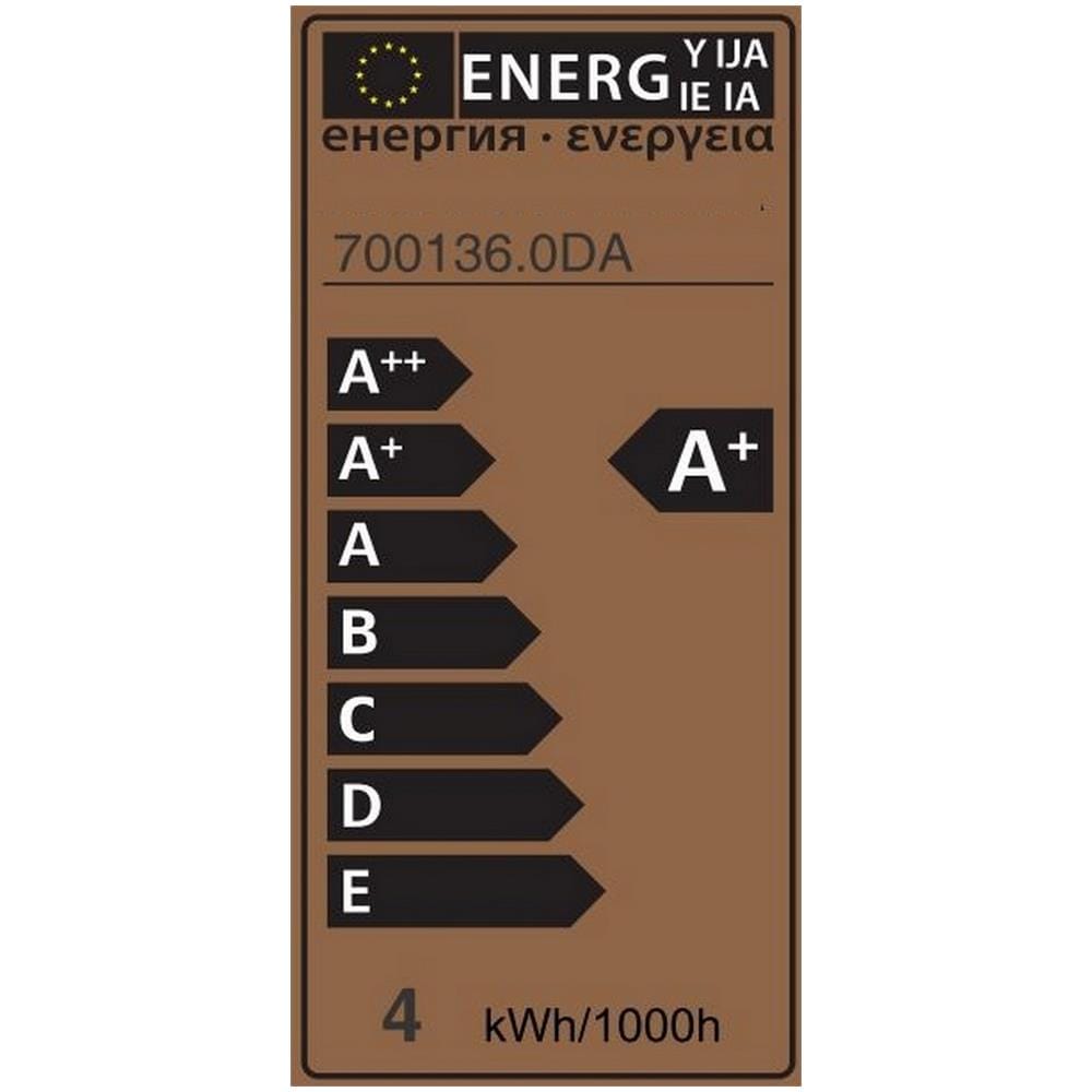 Lampadina Filament Gold Oro In Vetro, 6,4x6,4 X 14,5 Cm, 1 X E27, 4w, 400lm, 2000k, 240v - Foto 2