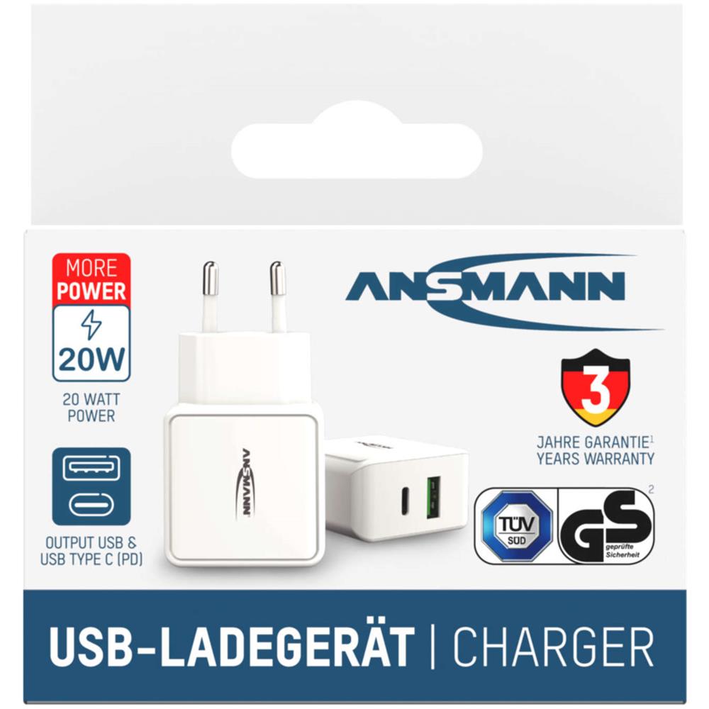 Ansmann Home caricabatt. HC218PD bianco - Foto 11