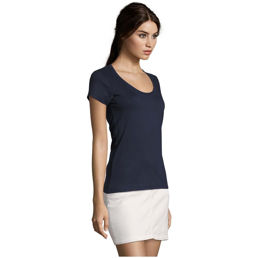T-shirt Da Uomo Con Scollo A V Imperial V French Navy Taglia L - Foto 3