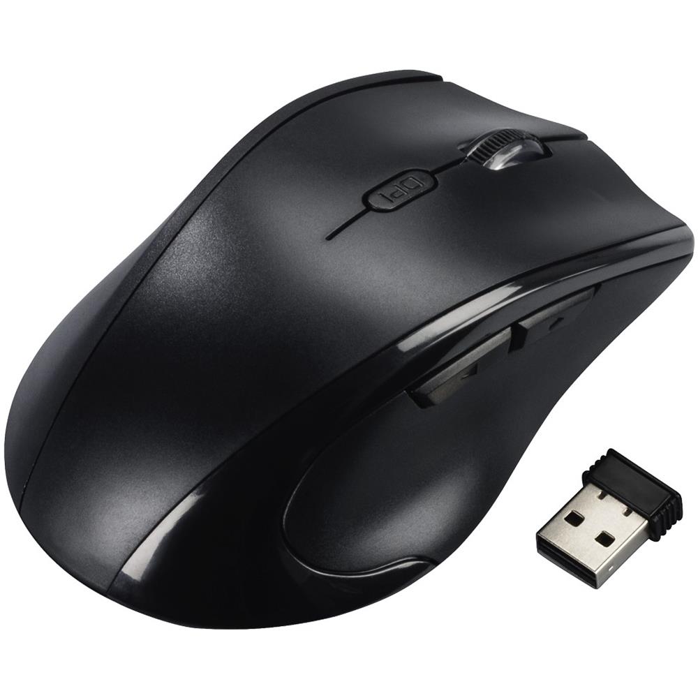 Riano LH, RF Wireless, Ufficio, Pressed buttons, Rotella, Ottico, Universale - Foto 1