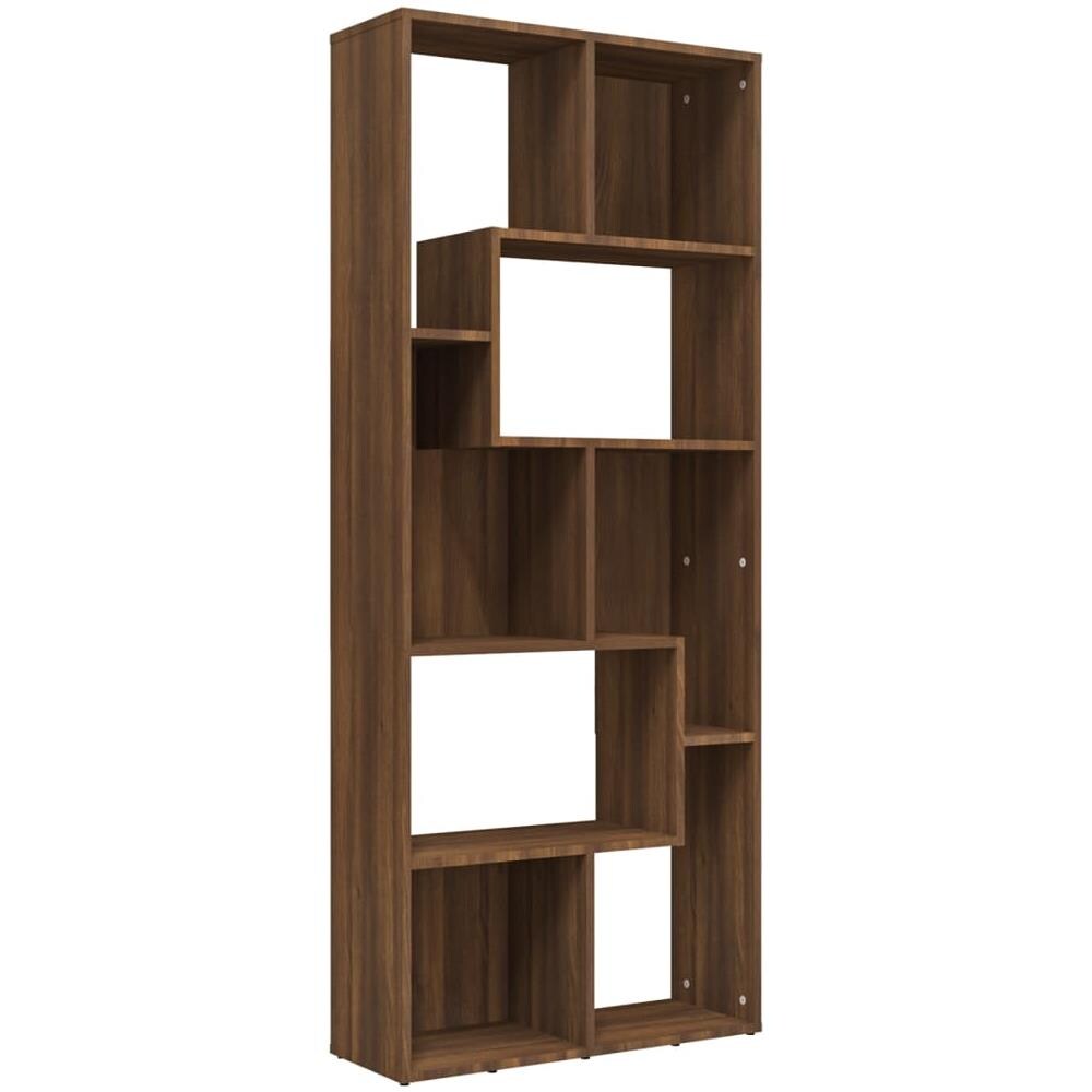 Libreria Rovere Marrone 67x24x161 Cm In Legno Multistrato - Foto 2
