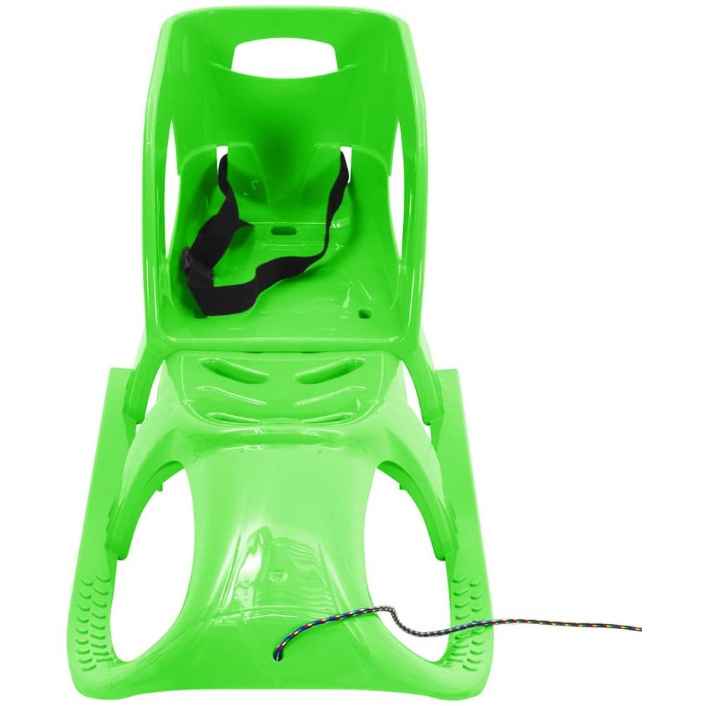 Slittino Con Seduta Verde 102,5x40x23 Cm In Polipropilene - Foto 2