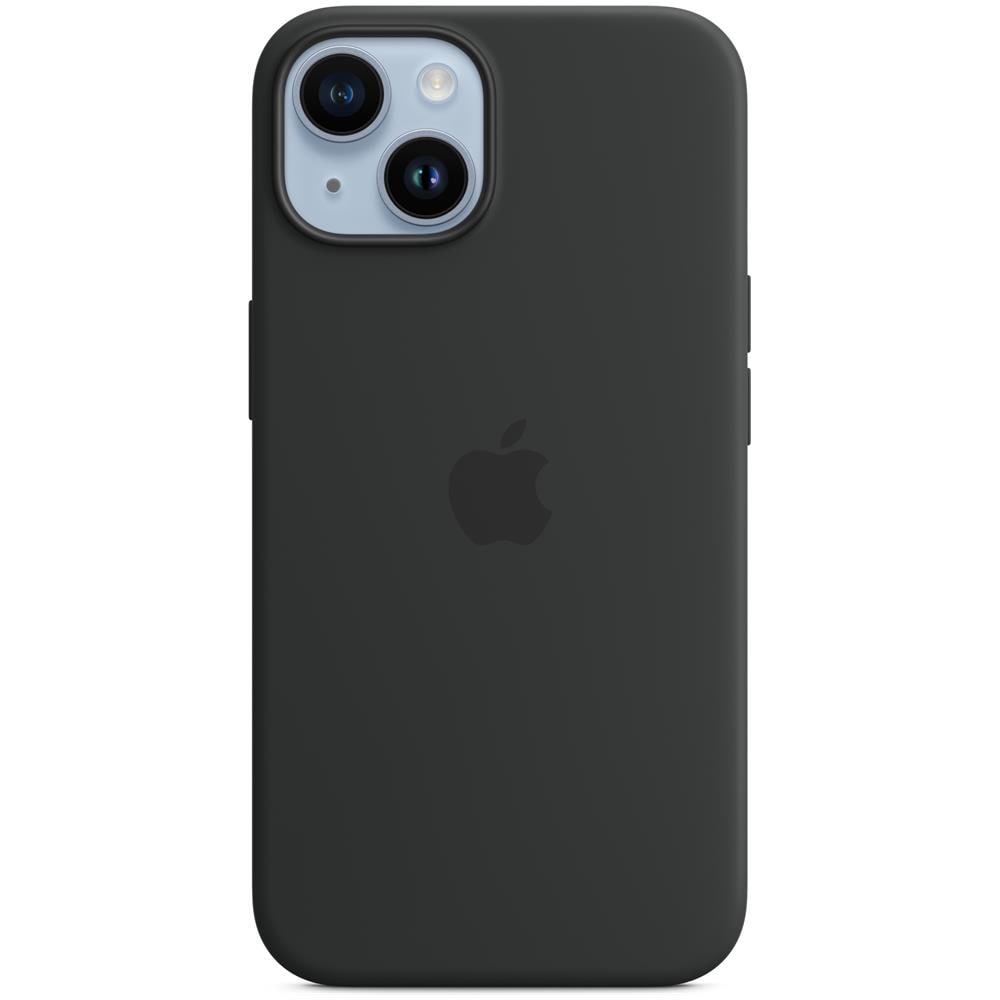 Custodia MagSafe in Silicone per iPhone 14 Colore Mezzanotte - Foto 1
