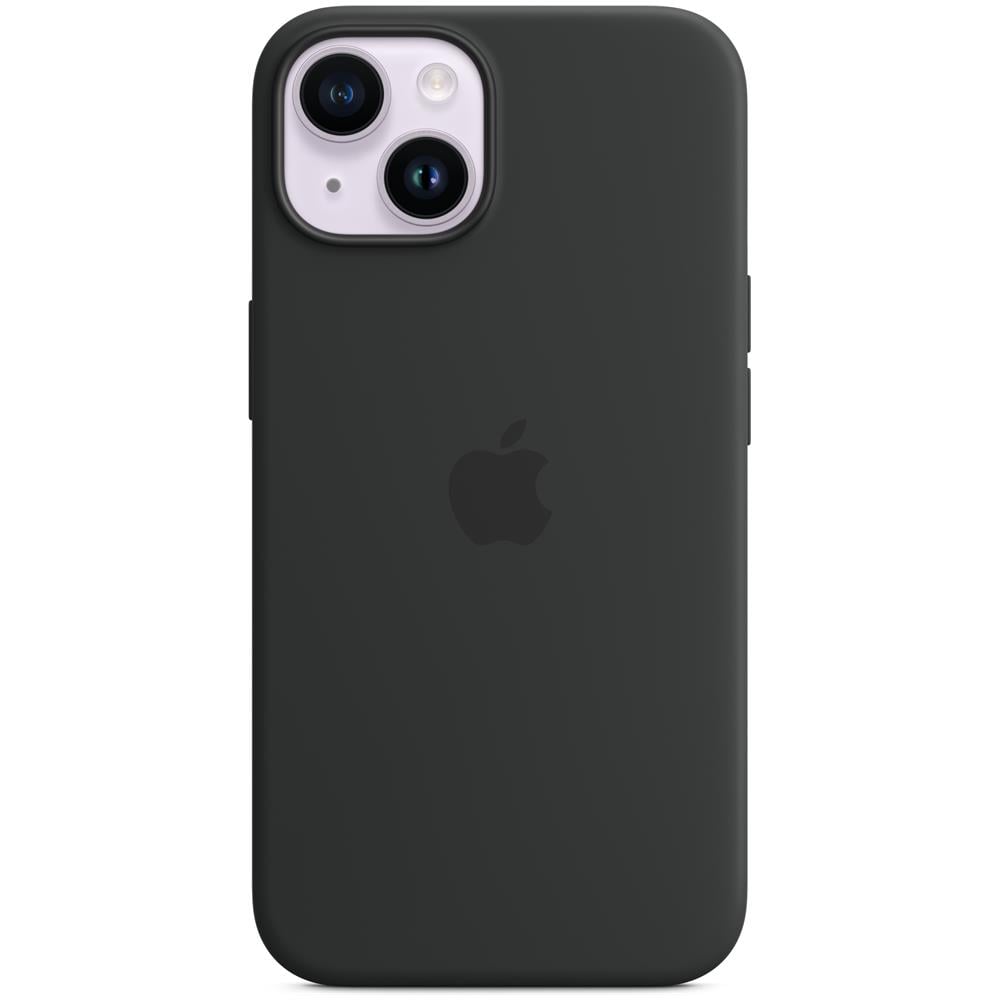 Custodia MagSafe in Silicone per iPhone 14 Colore Mezzanotte - Foto 2