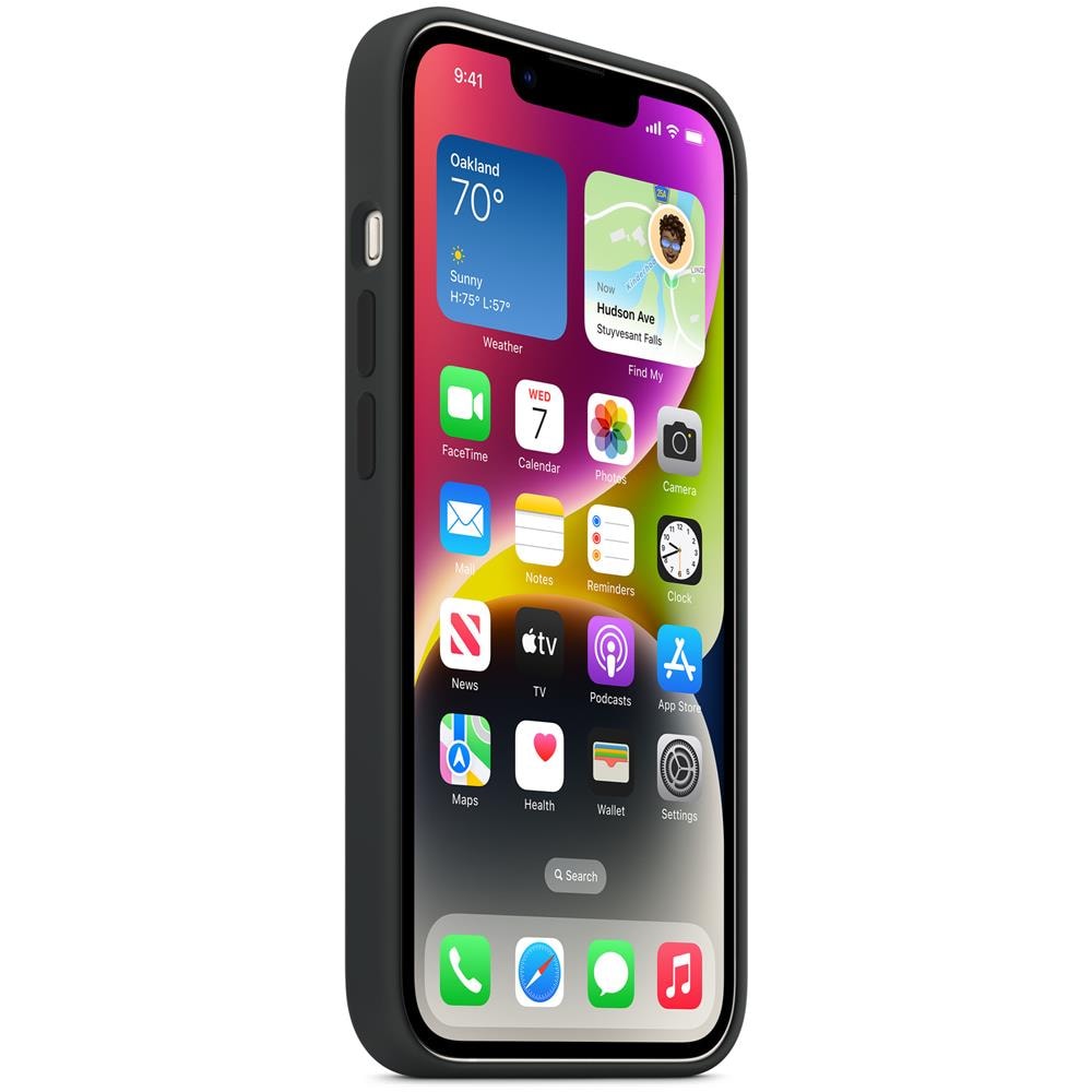 Custodia MagSafe in Silicone per iPhone 14 Colore Mezzanotte - Foto 6