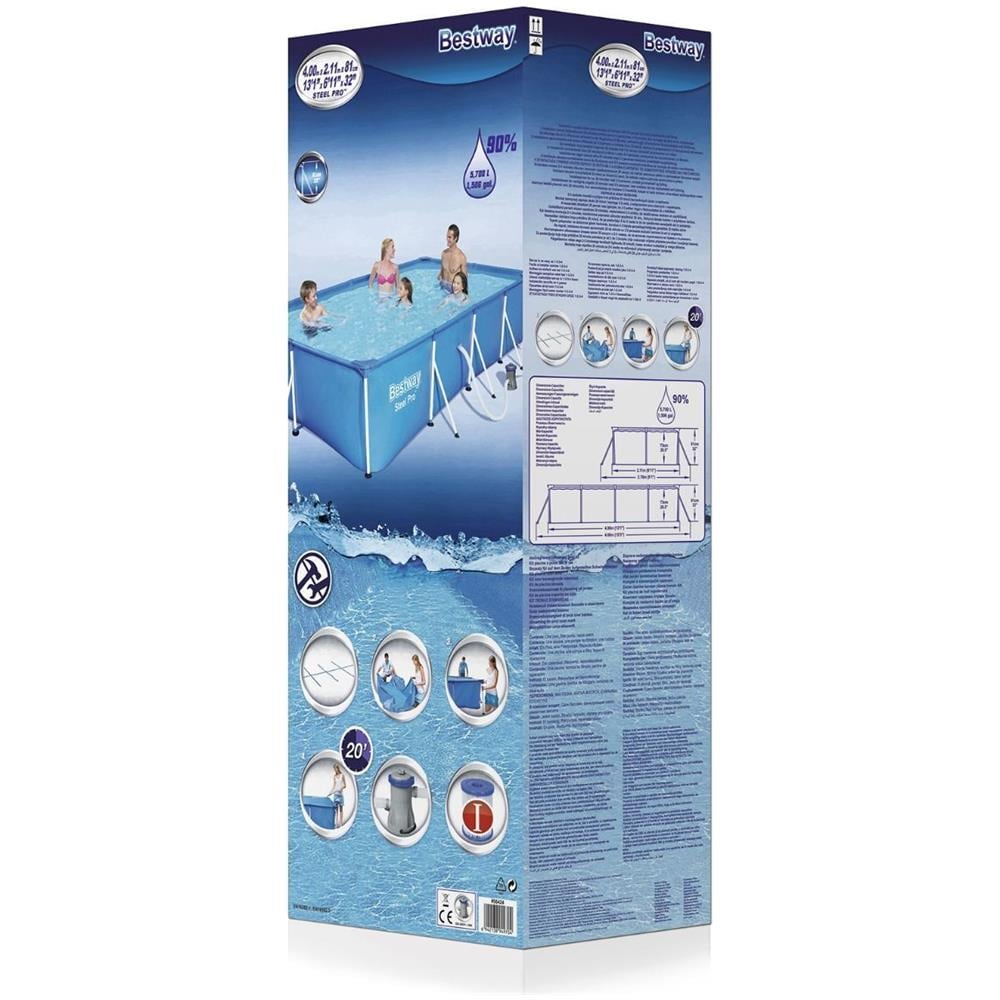 Piscina Steel 400x211x81cm - Foto 1