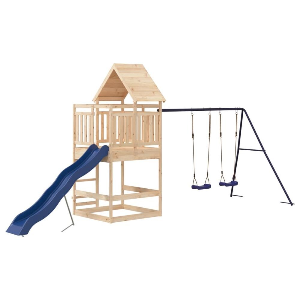 Set da Gioco da Esterno in Legno Massello di Pino - Foto 2