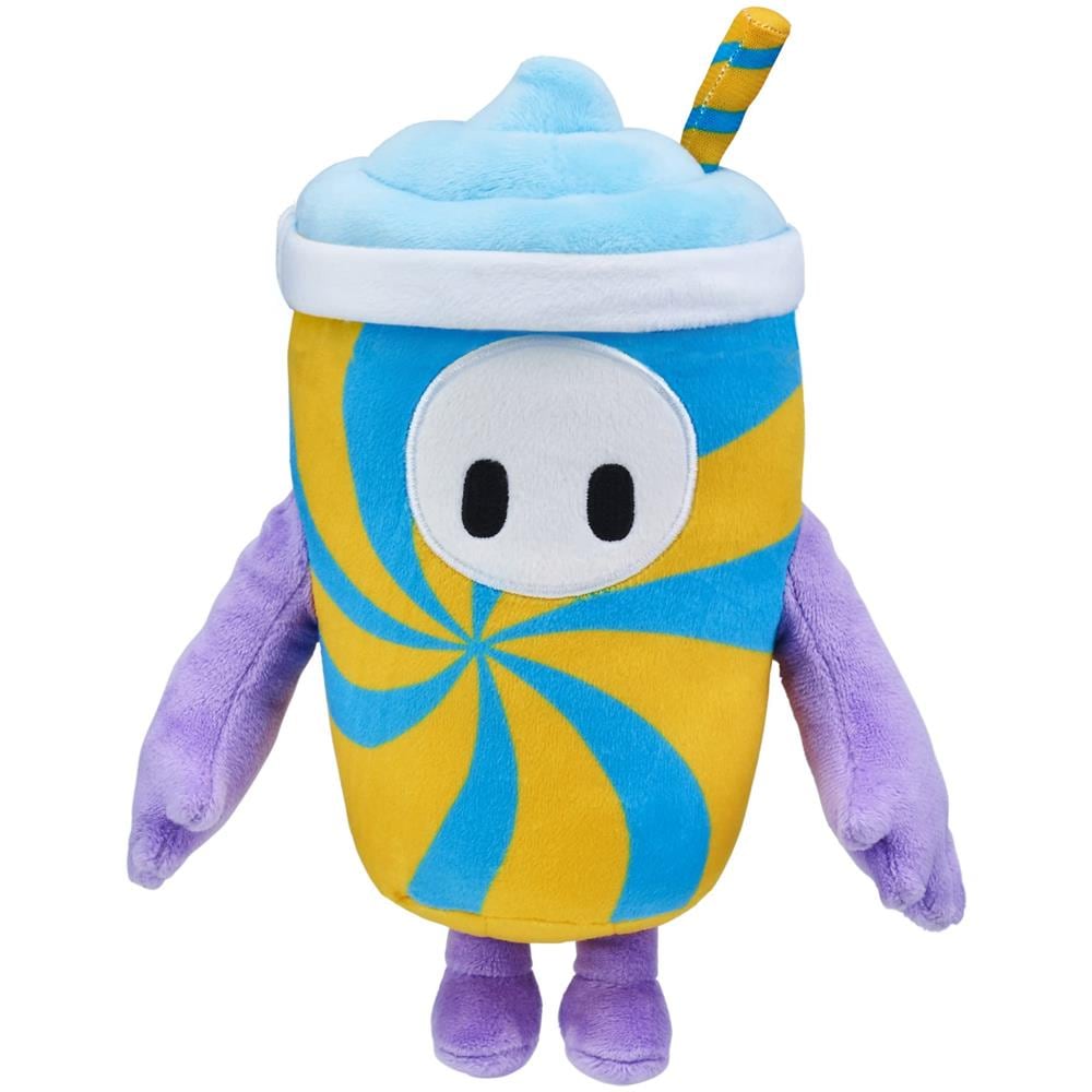 Moose Toys Blue Freeze Bean Skin Ufficiale Da Collezione 8 Teneri Peluche Deluxe Del Videogioco Ultimate Knockout Con Tazza Di Granite Gialla E Cannuccia - Foto 1