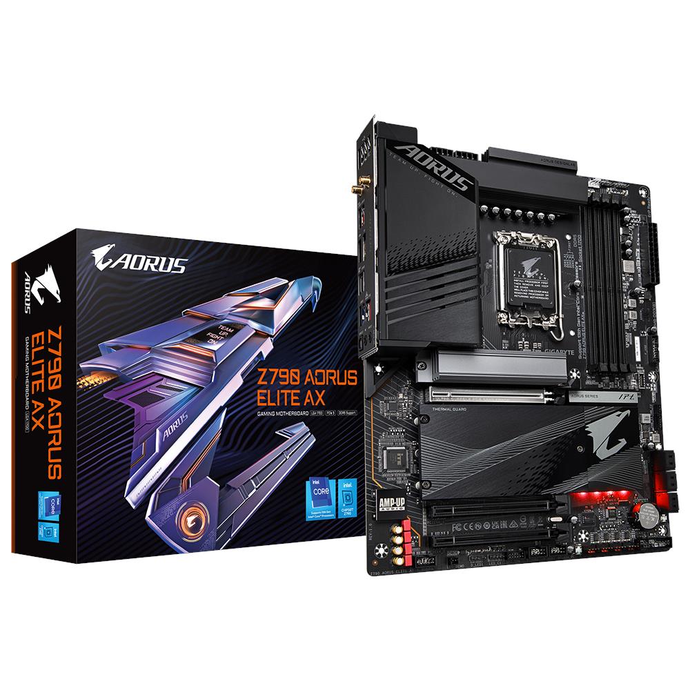 Scheda Madre Z790 AORUS ELITE AX Socket LGA1700 Chipset IntelZ790 ATX - Foto 1