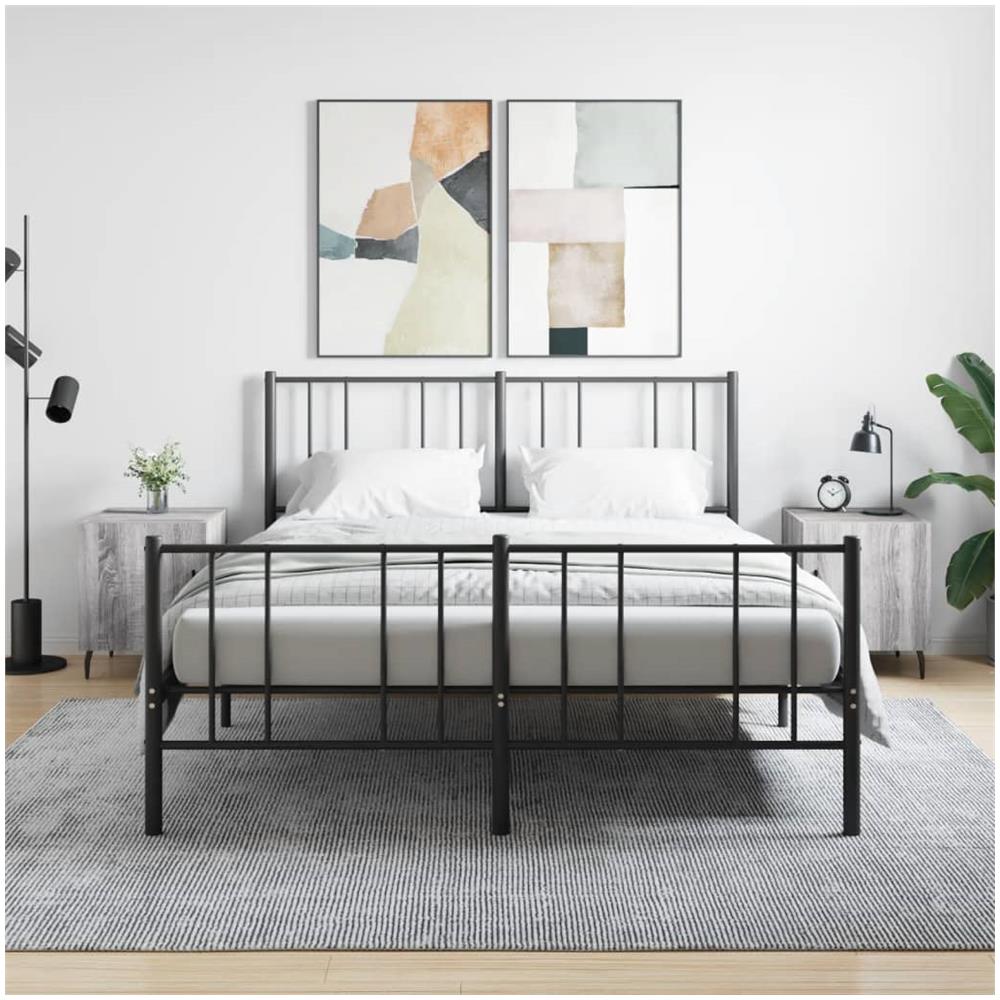 Comodini 2 Pz Grigio Sonoma 40x40x50 Cm In Legno Multistrato - Foto 1
