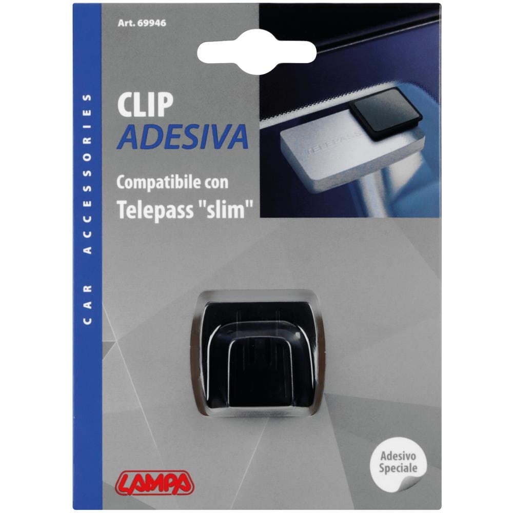 Clip Adesiva Compatibile Con Telepass Slim - 1 Pz - Foto 3