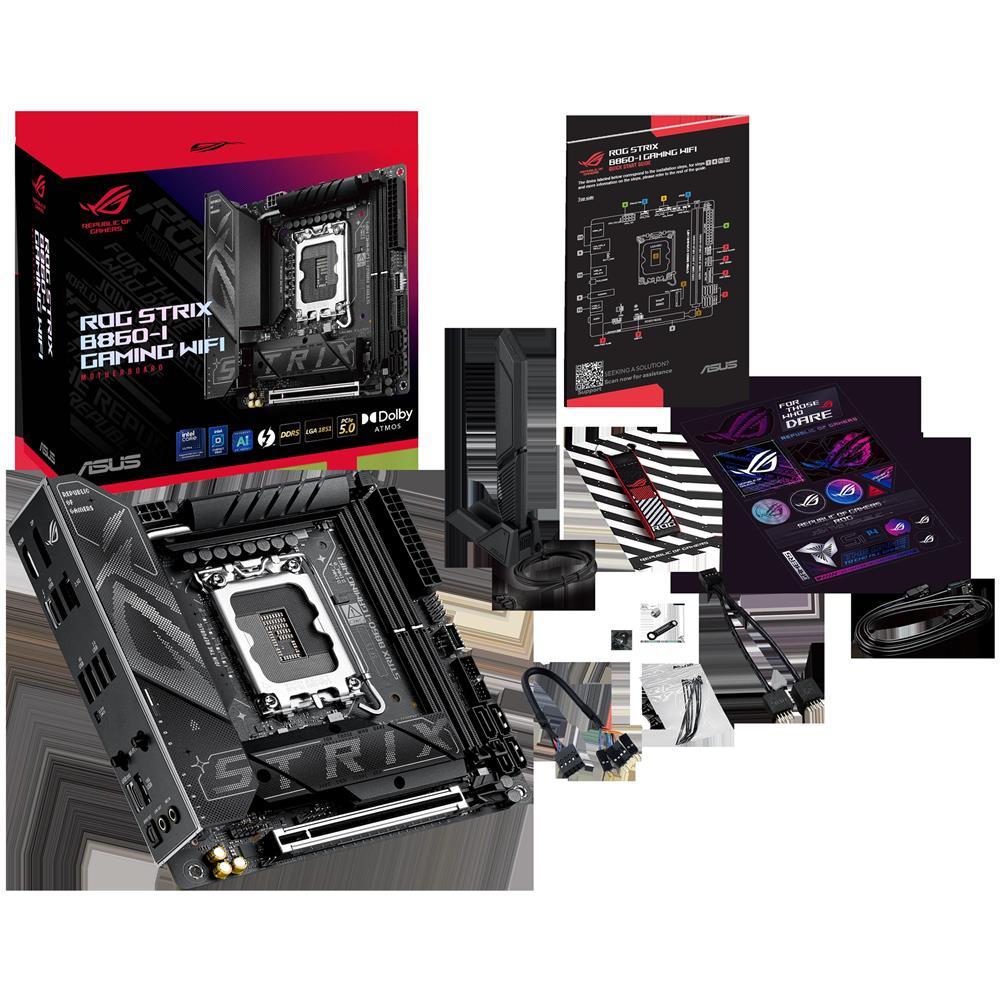 Scheda Madre ROG STRIX B860-I GAMING WIFI Socket LGA 1851 Chipset B860 Mini ITX - Foto 11