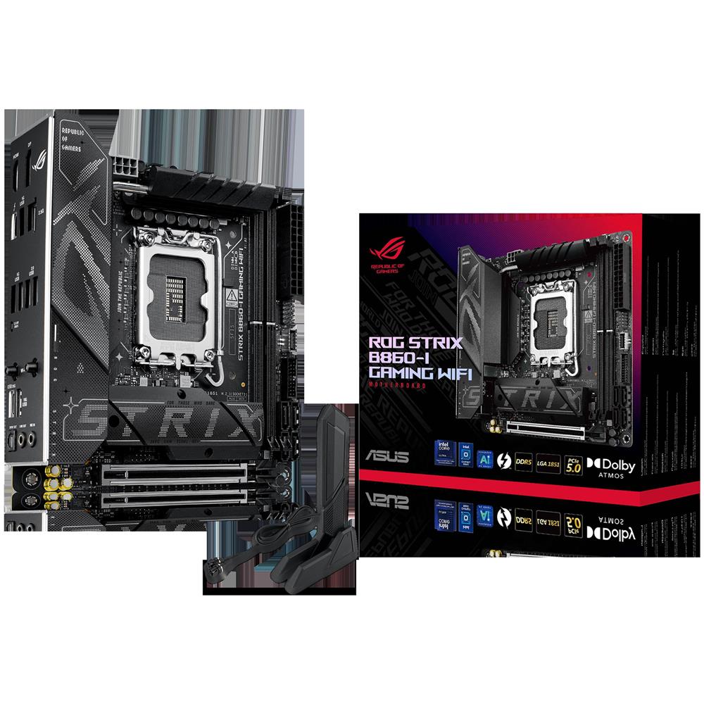 Scheda Madre ROG STRIX B860-I GAMING WIFI Socket LGA 1851 Chipset B860 Mini ITX - Foto 1