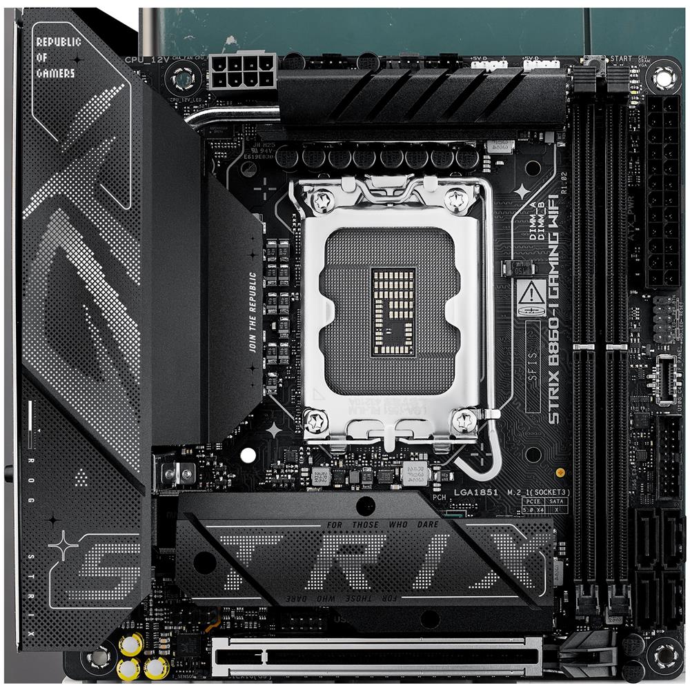 Scheda Madre ROG STRIX B860-I GAMING WIFI Socket LGA 1851 Chipset B860 Mini ITX - Foto 2