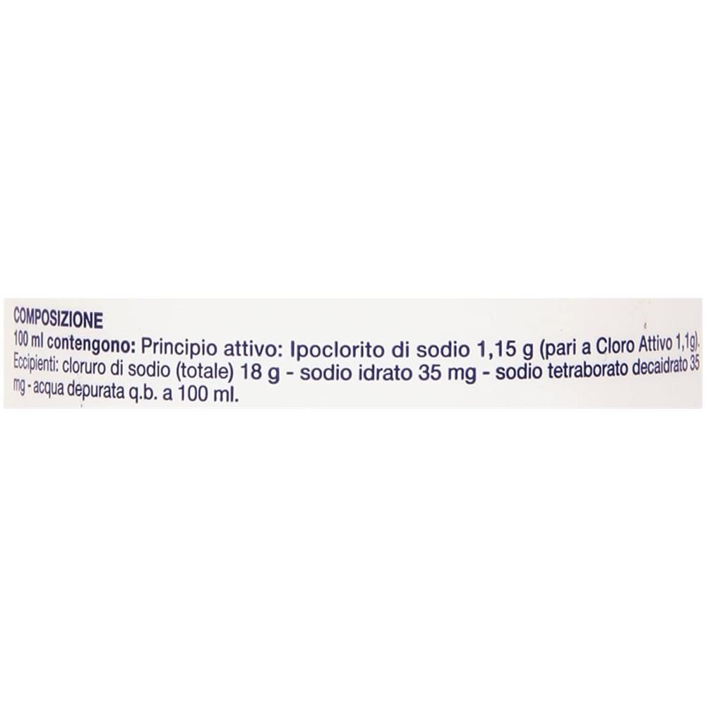 Amuchina Liquida 100% Disinfettante Igienizzante a Base di Ipoclorito di Sodio Antimicrobico Ad Ampio Spettro D'Azione 500 ml - Foto 2