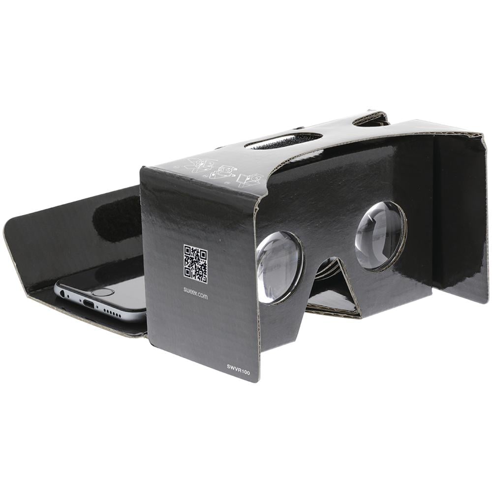 VR Visore Realtà Virtuale per Cardboard colore Nero - Foto 1