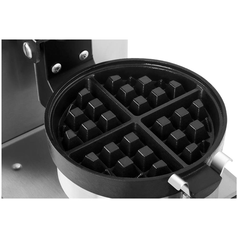Piastra Per Waffel Con Led - Girevole - 1300 W - Foto 4