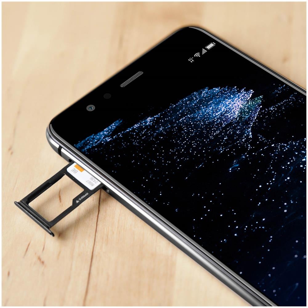 Supporto Per Scheda Nanosim + Microsd Per Huawei P20 Lite Sim - Nero - Foto 2