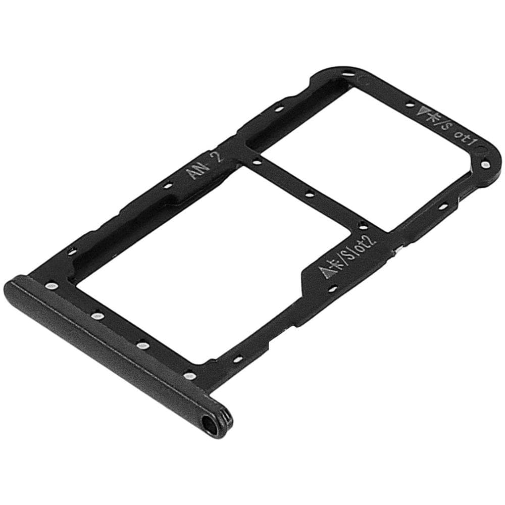Supporto Per Scheda Nanosim + Microsd Per Huawei P20 Lite Sim - Nero - Foto 5