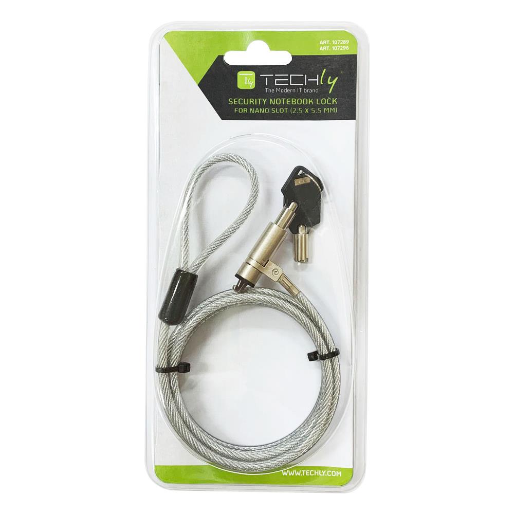 Lucchetto Di Sicurezza Per Notebook Con Chiave Per Hp Nano - Foto 2
