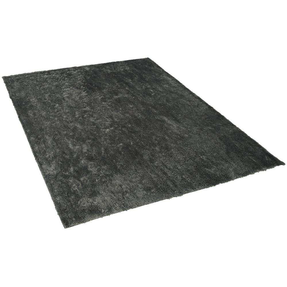Tappeto Shaggy Grigio Scuro 200 X 200 Cm Evren - Foto 1