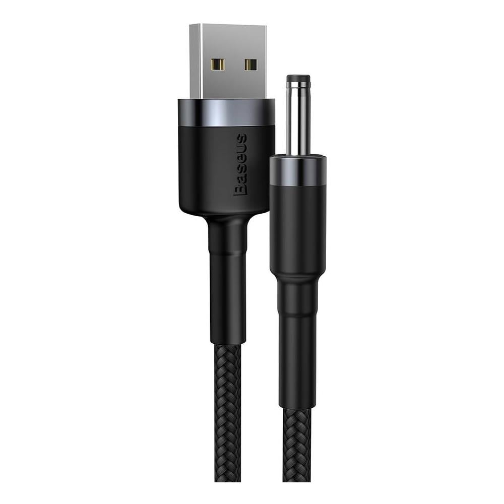 Universale Cavo Di Carico Cafule, Usb-a A 3.5mm Dc, 2a, 1m, Grigio / Nero (cadklf-g1)  - Foto 2