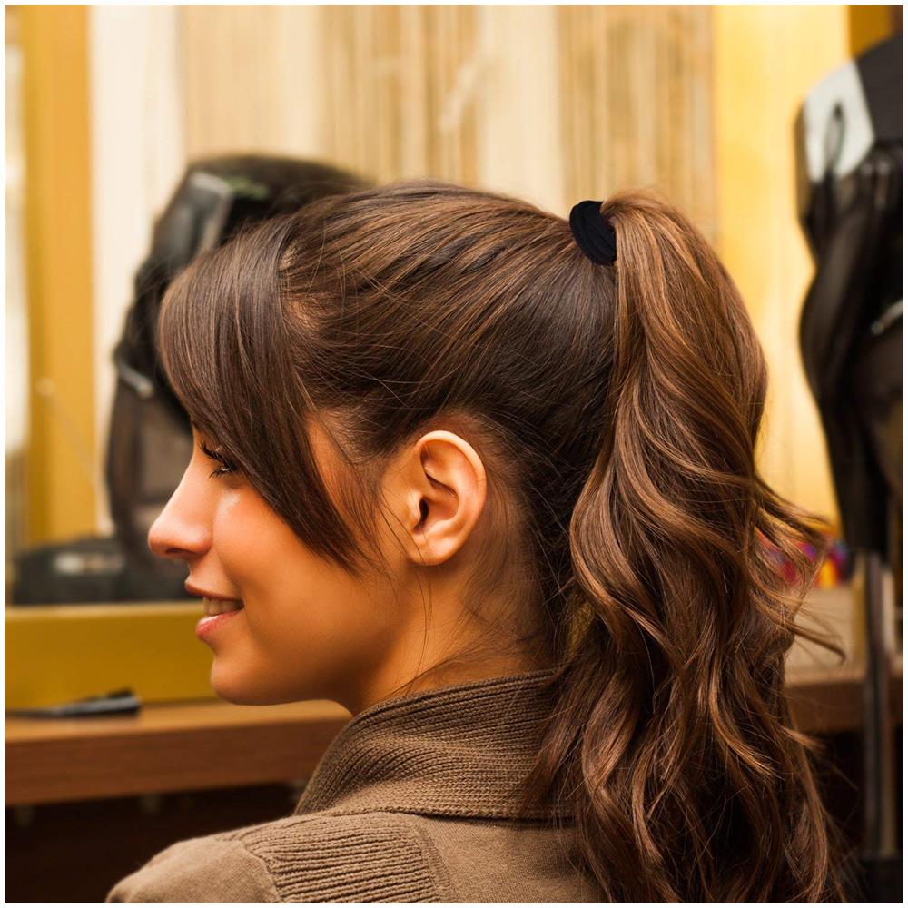 Di Capelli Delle Donne Pesanti Spesse E Ricci Nero 51 Centimetri - Foto 1