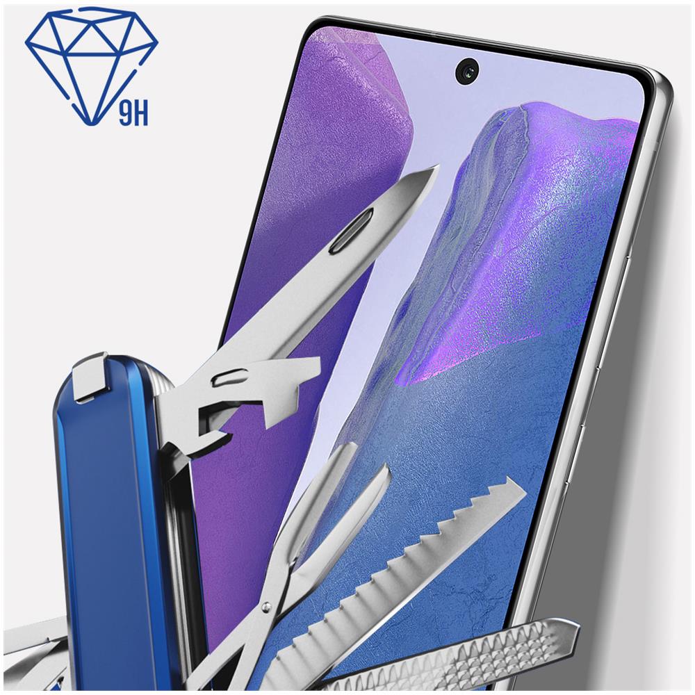 Vetro Samsung Galaxy Note 20 Hardglass Max Impronta Digitale Nero - Foto 2