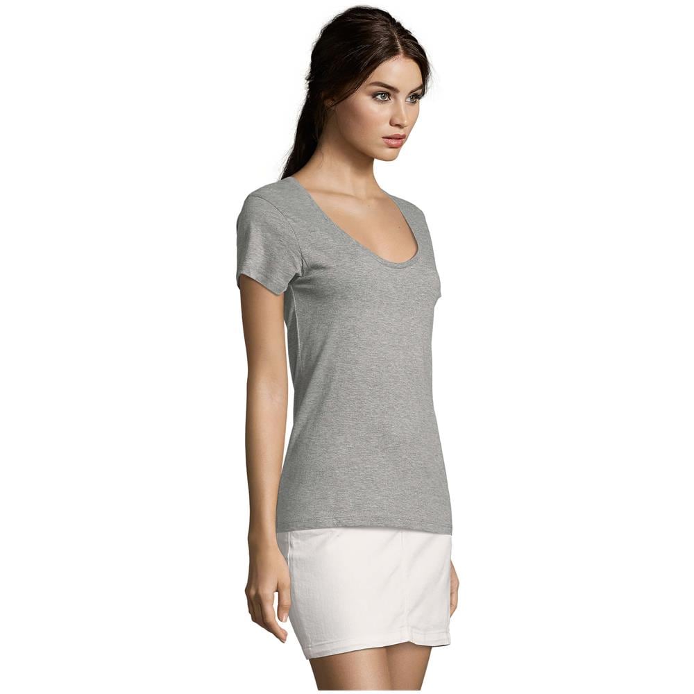 Maglietta Uomo Scollo V Imperial V Grey Mix Taglia 3xl - Foto 3