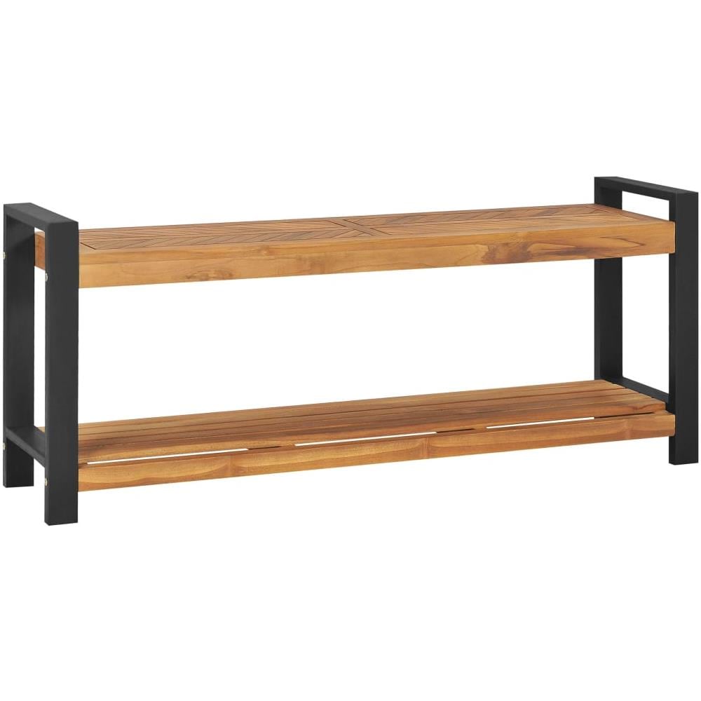 Panca 120 Cm In Legno Massello Di Teak - Foto 1