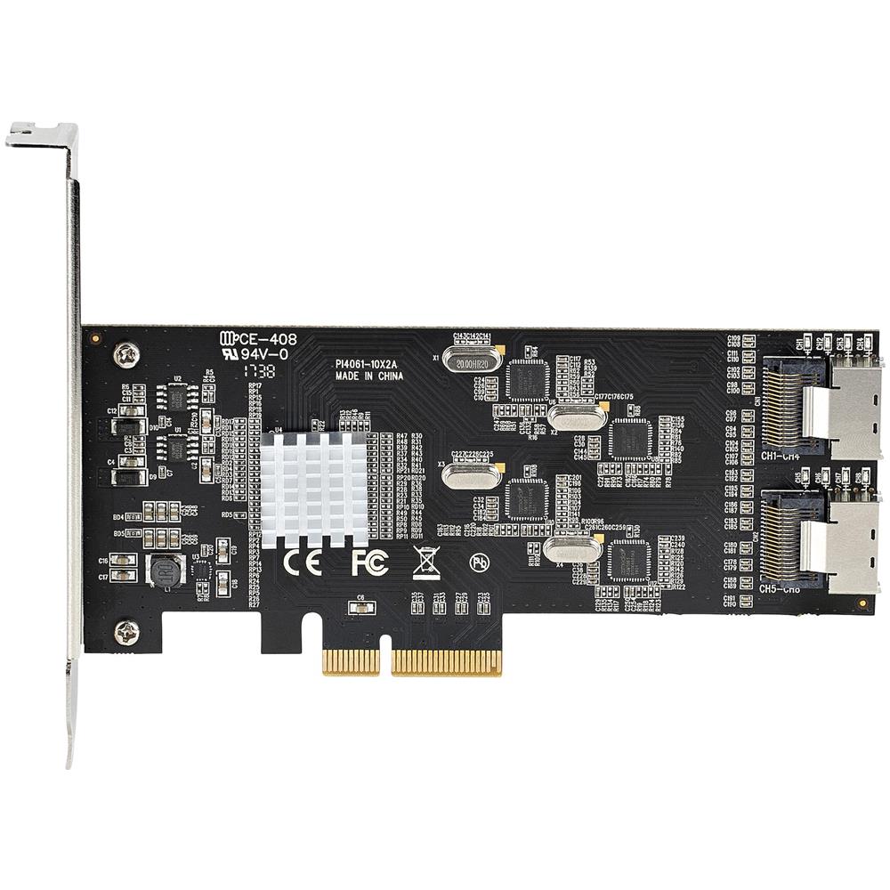 Scheda SATA PCI Express a 8 porte - Adattatore /Convertitore PCI Express GEN 2 per SSD /HDD SATA 3 con 4 Controller Host - Scheda di Espansione SATA PCIe x 4 Gen 2 a SATA III 6 Gbps - Foto 2