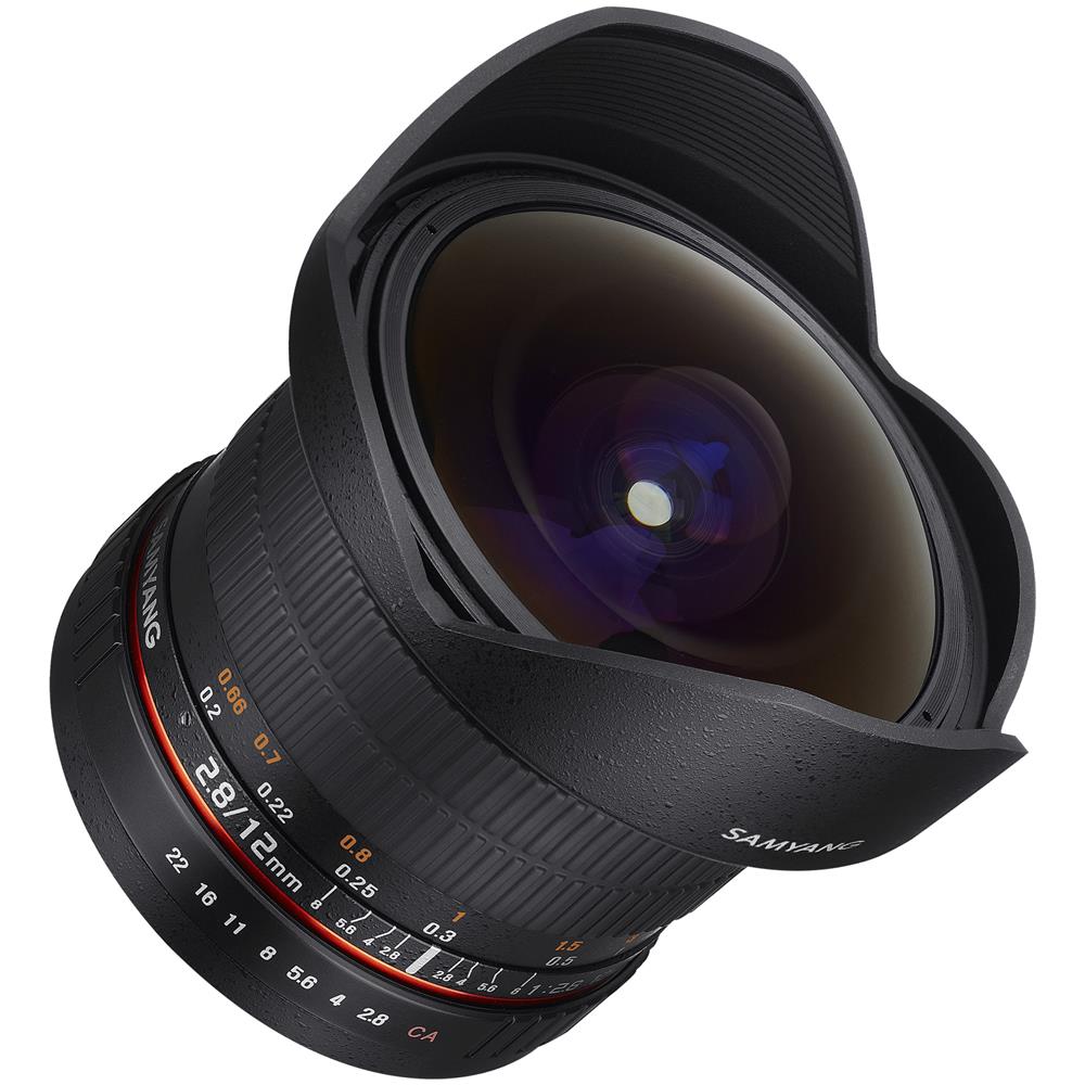 12mm F2.8 ED AS NCS, SLR, 12/8, 1,200 cm, Nero, 7,730 cm, 9,750 cm - Foto 2