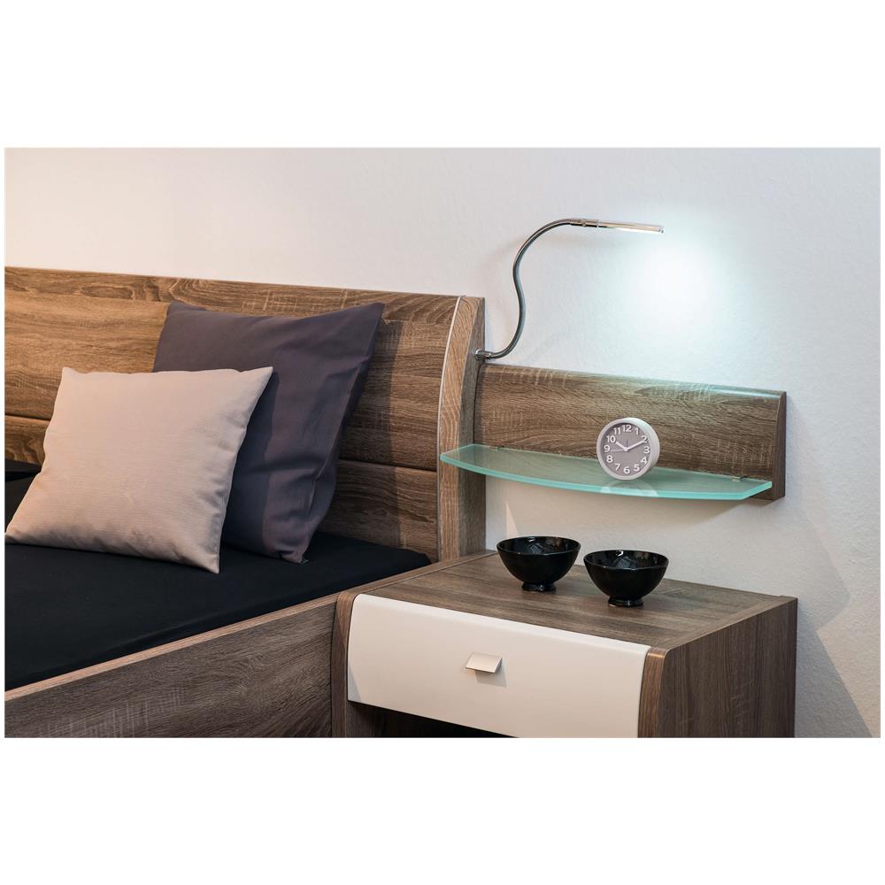 Sveglia Retro Rotonda Marrone Scuro - Foto 5