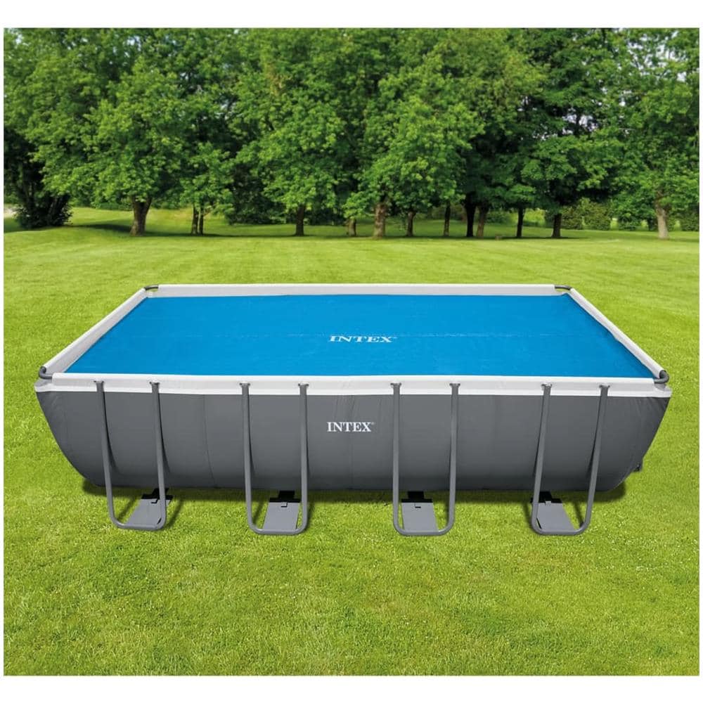Copertura Solare per Piscina Blu 538x253 cm in Polietilene - Foto 1