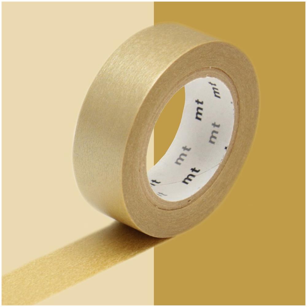 Nastro Adesivo Decorativo Monocolore - Oro - 1,5 Cm X 7 M - Foto 1