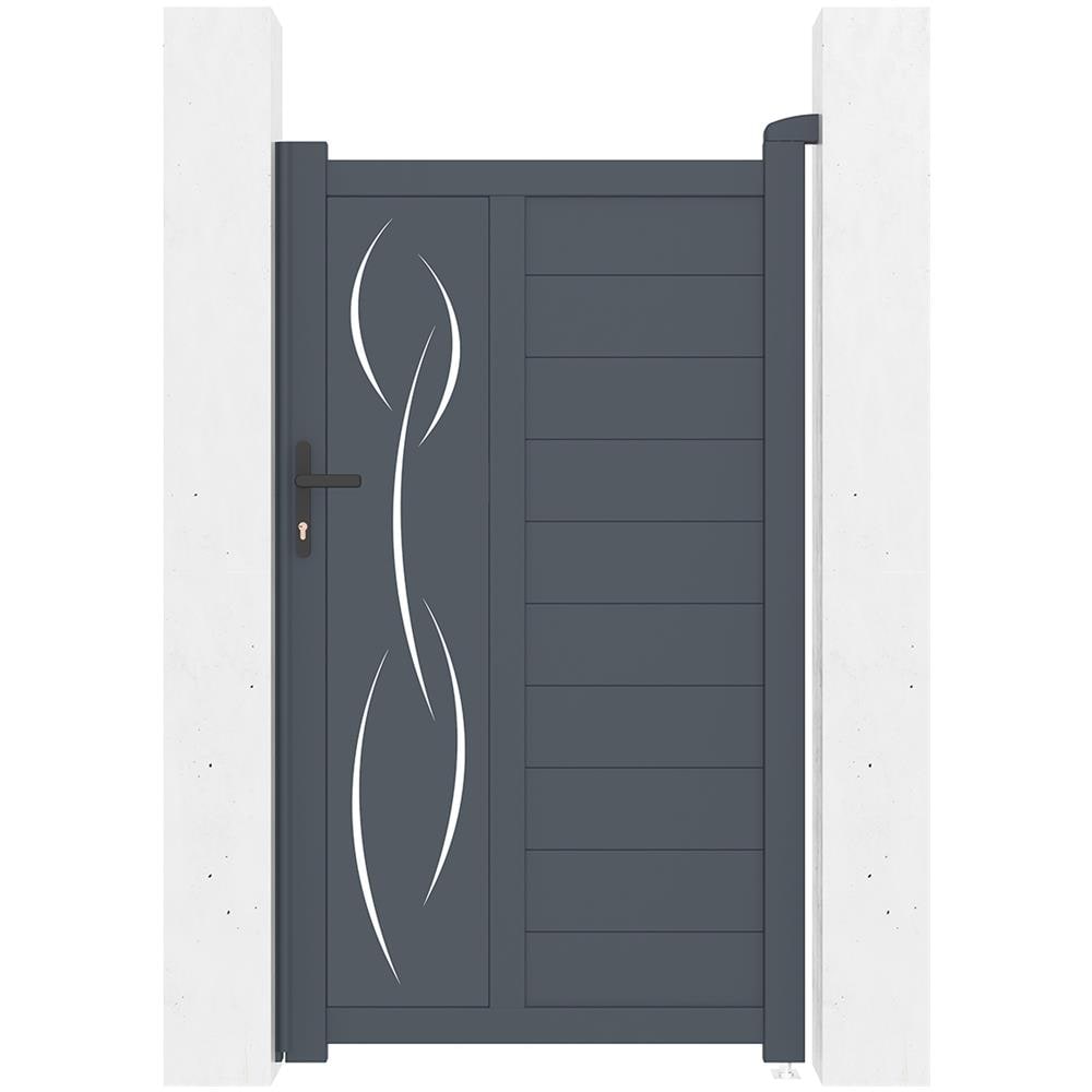 Life Grey 4m Driveway Sliding Gate Pack H. 180 + Cancello - Foto 2
