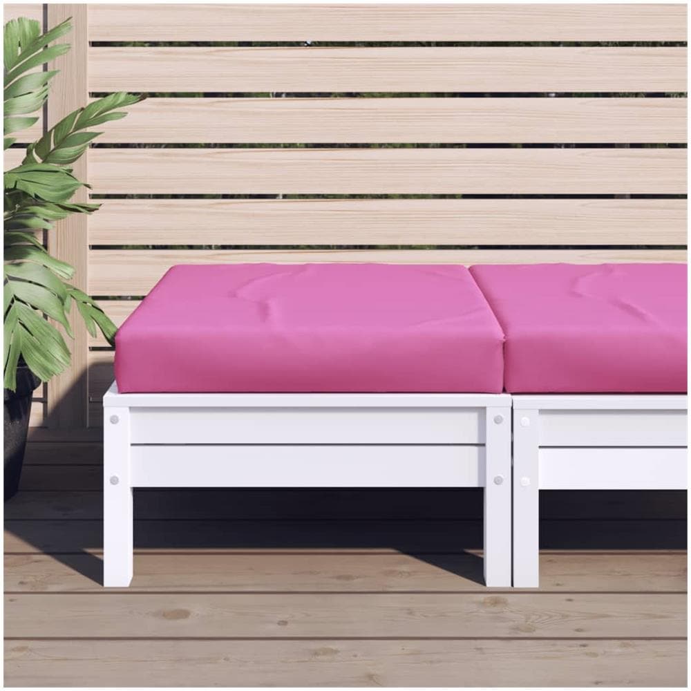 Cuscino Per Pallet Rosa 60x60x8 Cm In Tessuto Oxford - Foto 1