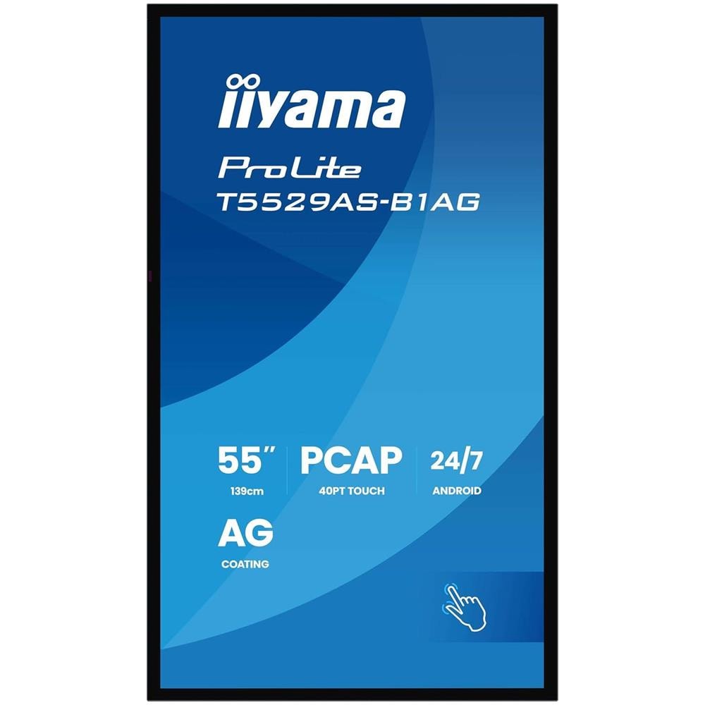 Pannello Piatto Interattivo 54,6" LED 4K Ultra HD T5529AS-B1AG Touch Screen Wi-Fi Android 24/7 - Foto 9