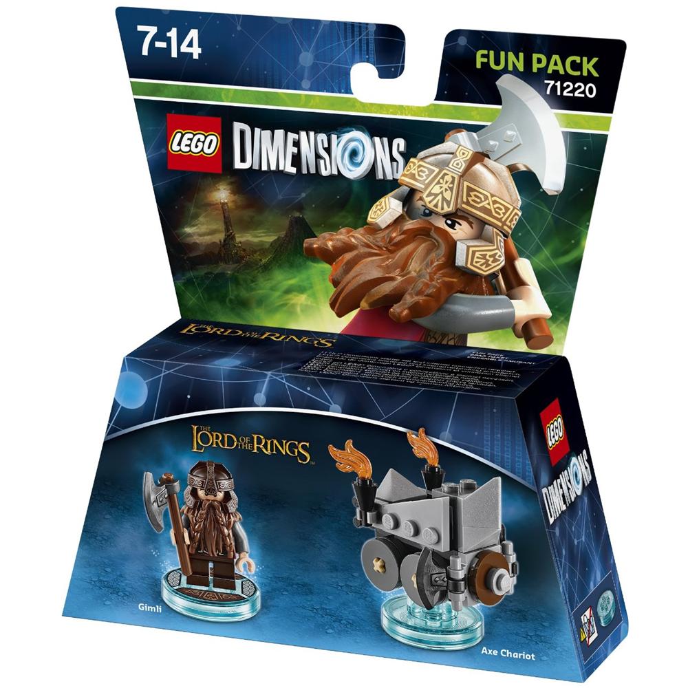 LEGO Dimensions Fun Pack Lord of the Rings Gimli - Foto 1