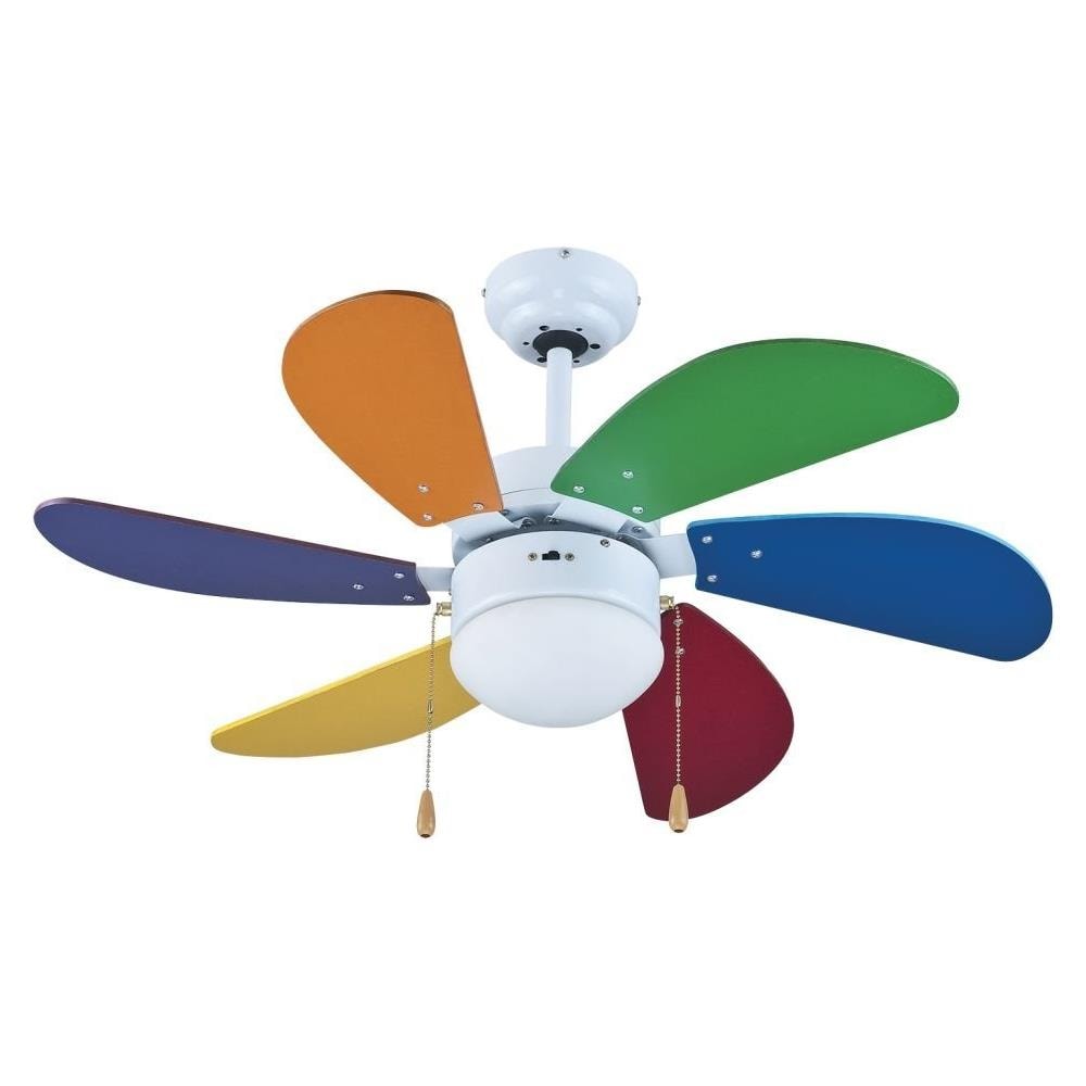 Ventilatore da Soffitto ZFS690C Diametro 90 cm Potenza 60 W Colore Multicolore - Foto 2
