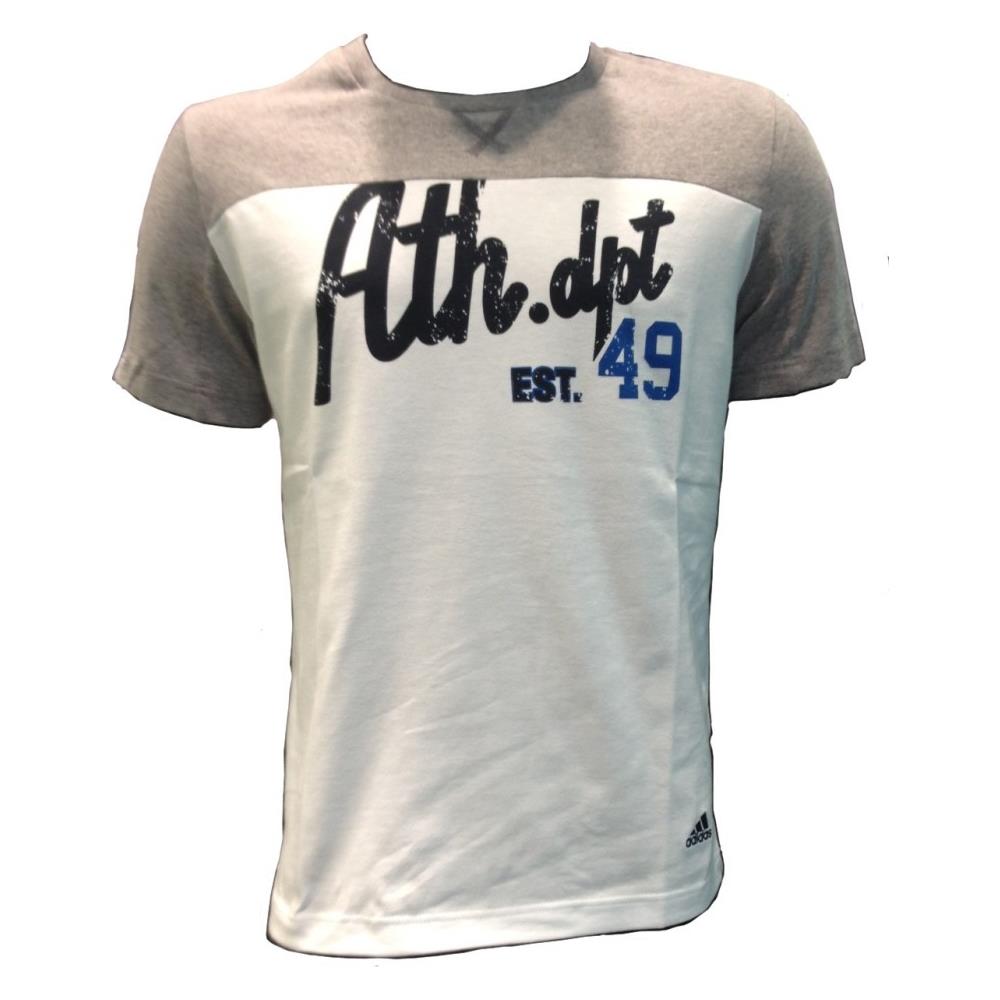 T-shirt Uomo Local Logo Pop Bianco Grigio L - Foto 1