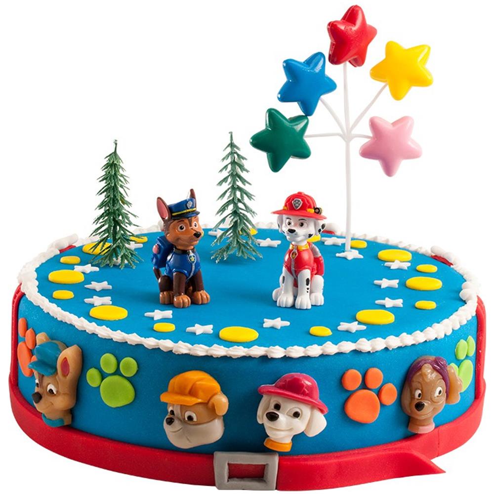 Kit Decorazioni Per Torta Paw Patrol Taglia Unica - Foto 2