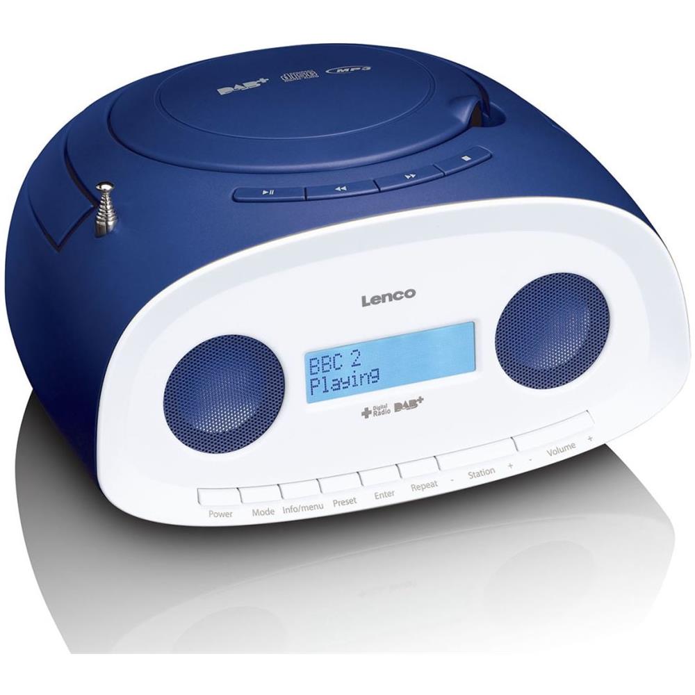 Radio DAB+ / FM Portatile con CD e MP3 SCD-69 Colore Blu - Foto 1